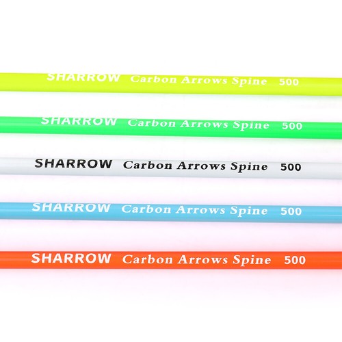 Archery Carbon Arrows 30" SP500 600 Feathers Recurve Compound Bow Hunting Target - Picture 11 of 23