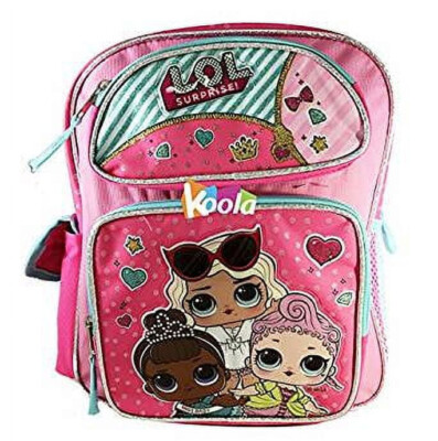 Large Backpack - LOL - Royal Hi-Ney/Miss Baby 16'' School Bag