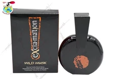 EXCLAMATION WILD MUSK 3.4/3.3 OZ EDT SPRAY FOR WOMEN NEW IN A BOX BY COTY
