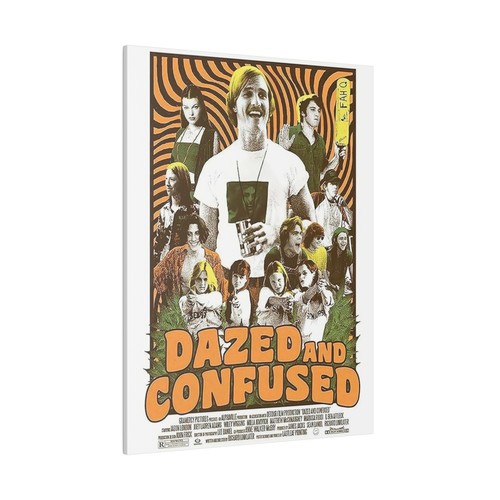 Dazed And Confused Movie Poster Custom Canvas Wall Print - Picture 2 of 9