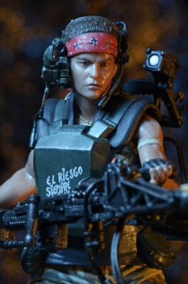 Private Vasquez Aliens Resin Modellbausatz Maßstab 1:6 30,5cm M56 Smartgun Diorama