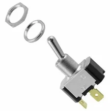 CARLING TECHNOLOGIES 2FA53-73-TABS Toggle Switch, SPST, 10A 250V, QuikConnect