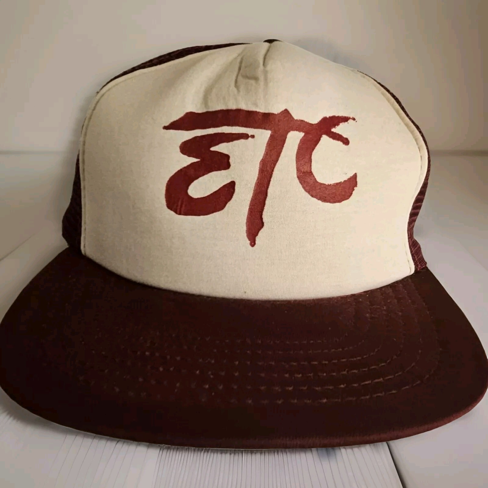 ETC Trucker Meshback Snapback Adjustable Hat Cap Winner Et Cetera USA
