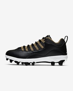 gold jordan football cleats
