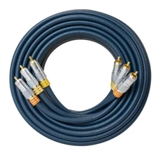 Skywalker 20ft HQ Ultra Triple RCA M-M Analog Audio & Composite Video Cable