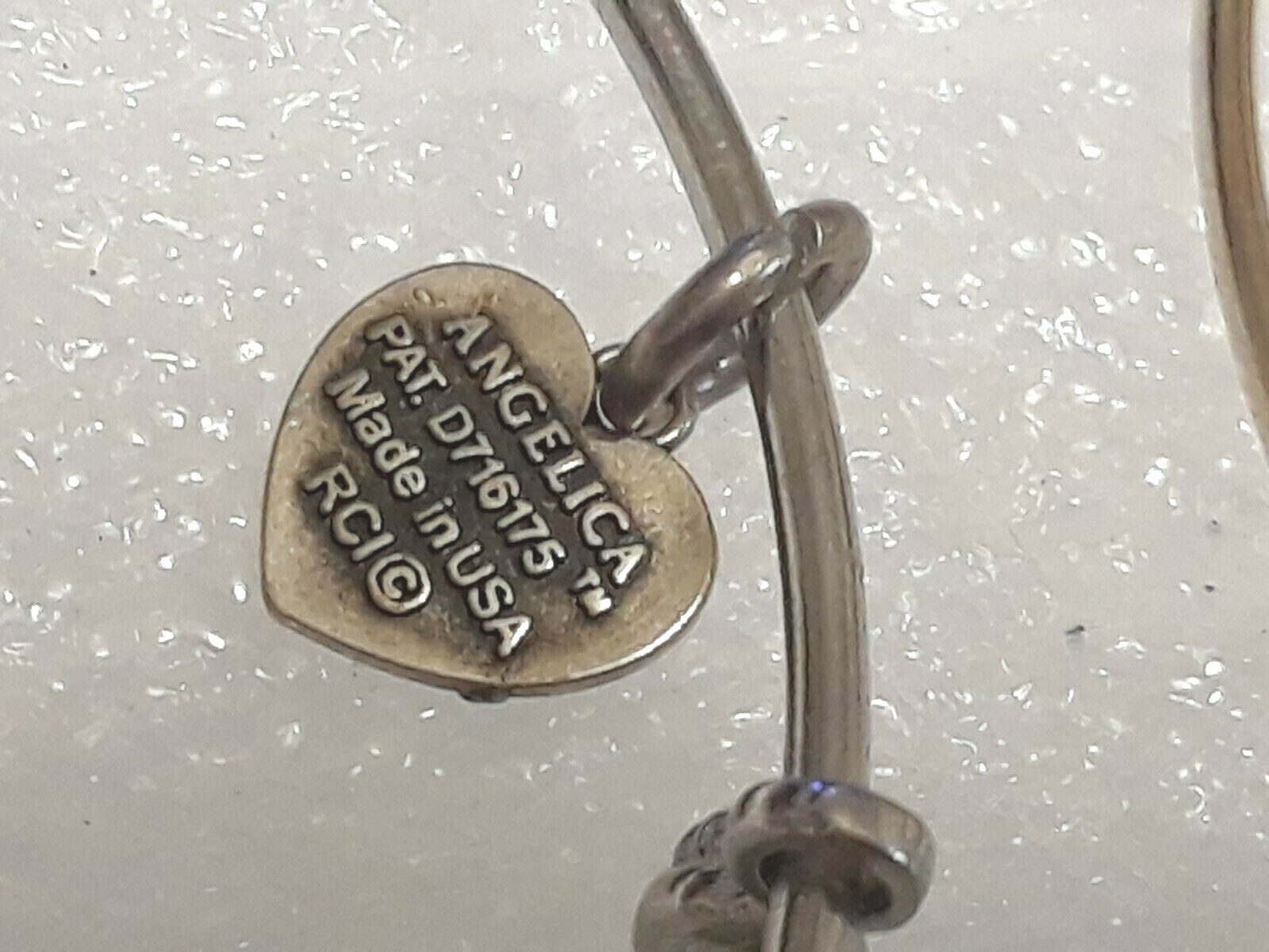 Adjustable slide bangle bracelets with charms. co… - image 11