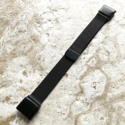 Black Milanese Quick Fit Band Strap for Garmin Instinct 2S and E 40mm -A20B18