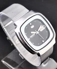 Vintage SEIKO 5 Automatic Day-Date Men’s Watch – Black Dial – Stainless Steel Me