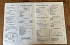 Vintage Red Hat Restaurant Menu Albany Oregon With Unique Travel Mat Insert — photo 6