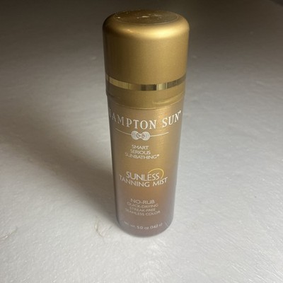 Hampton Sun Sunless Tanning Mist 5 oz. Self Tanner No Rub & Quick Dry Oil-Free