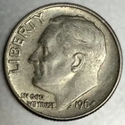 1964-D Roosevelt Dime - Circulated Condition - 90% Silver - US Coin - 3196