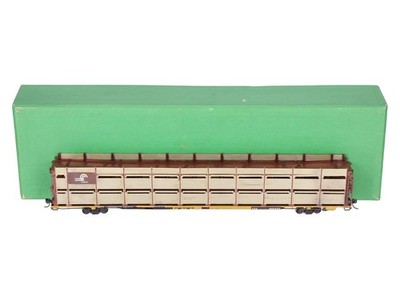 Overland OMI-1395 HO BRASS Custom Conrail Tri-Level Auto Rack/Box