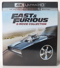 Fast  Furioius 8-Movie Collection 4K Replacement Case  Outer Slip Box