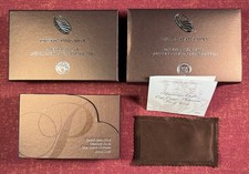 2016 - W AMERICAN EAGLE ONE OUNCE PLATINUM PROOF COIN BOX OGP - COA  - NO COIN