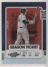 2021 Panini Contenders Season Ticket Optic Red Prizm Anthony Rizzo #53 04cw