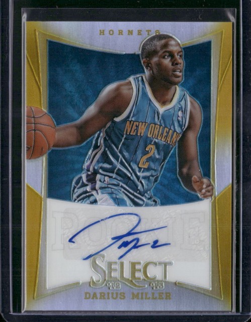 2012-13 Panini Select #232 Darius Miller Prizms Gold #/10