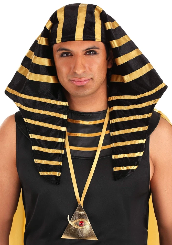 Nuevo Mejor Moda Adulto Rey de Egipto Tut Disfraz Dorado Envío Gratis Foto 4 de 4