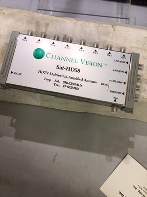 C1158 Channel Vision 5in/8out HDTV Amplified