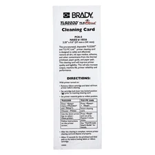 BRADY PCK-5 Printer Cleaning Cards,PK5 3LKF5