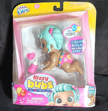 Little Live Bizzy Bubs Poppy Interactive Baby Doll w/ Bottle Pacifier