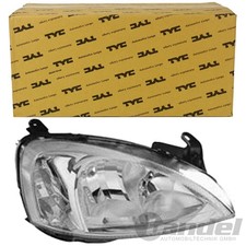 TYC HAUPTSCHEINWERFER H7/H7 RECHTS FÜR RECHTS passend für OPEL COMBO CORSA C