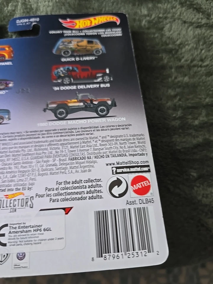 Autobús de entrega Dodge Batman '34 Hot Wheels-2016-Real Riders  Foto 3 de 4