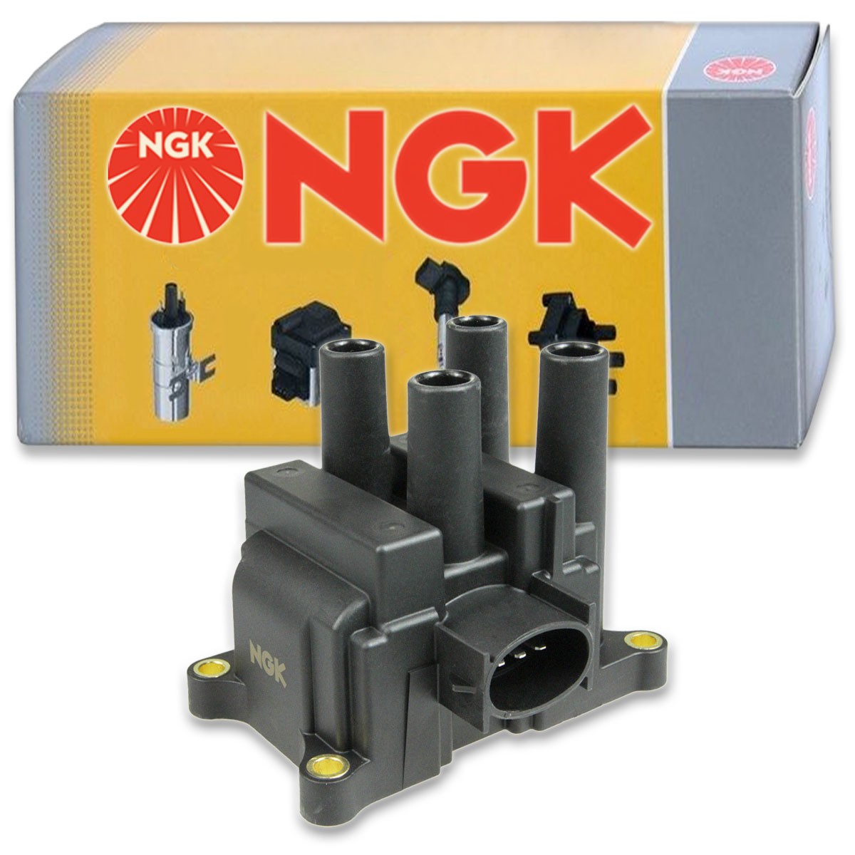 1 pc NGK Ignition Coil for 1999-2000 Mercury Mystique 2.0L L4 - Spark Plug ni