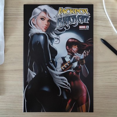 JACKPOT & BLACK CAT #1 (IVAN TALAVERA EXCLUSIVE VARIANT) COMIC BOOK ~ Marvel