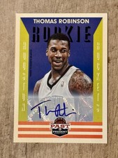 2012-13 Panini Past and Present Signatures Rookie Card #176 Thomas Robinson Auto