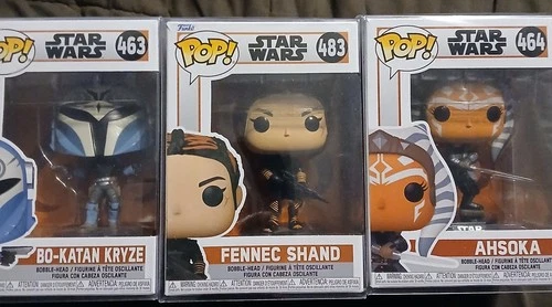 Star Wars Funko Lot of 3 W/ Protector