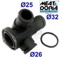 Meat & Doria 93106 KüHlmittelflansch Flansch KüHlwasser FüR Audi FüR VW