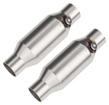 ASOPARTS 2.25" Universal Catalytic Converter w/ O2 Port - Direct Fit