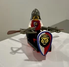 LEGO Castle  1752 Boat with Armour Original Vintage - Missing One Piece