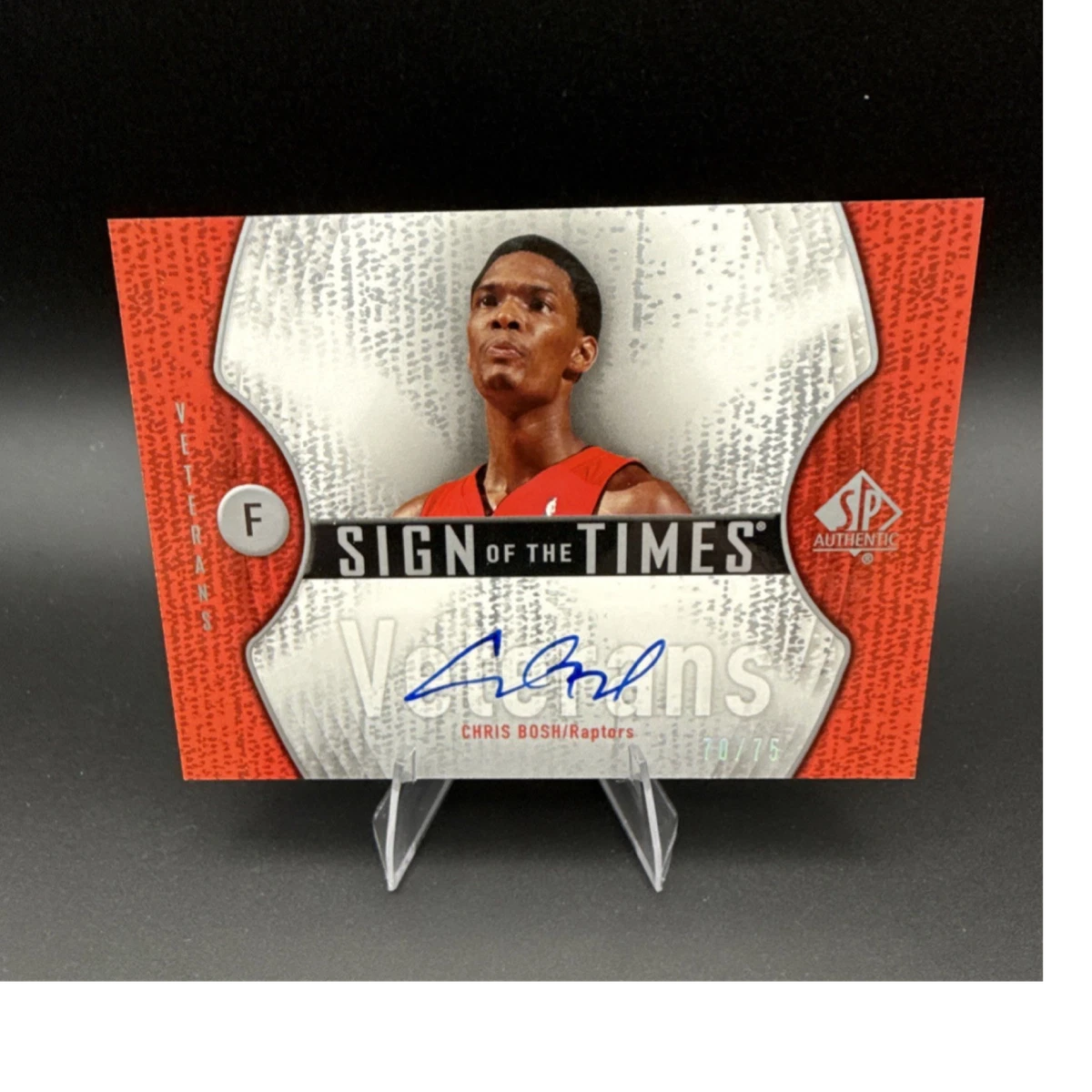 Chris Bosh Basketball Autographed Sports Trading Cards 