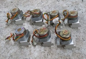 Lot of (7) 9320-0305FD Rev A Zoll M Series Printer Motor Assemblies NEW!