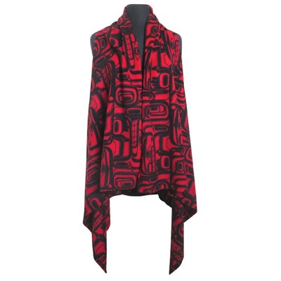 Native Northwest Fleece Cape Women's Size L - XXL