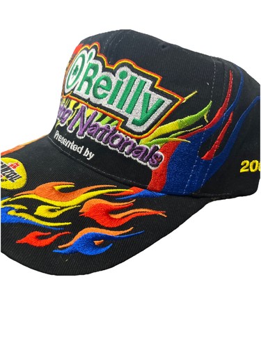 O'Reilly Spring Nationals Pennzoil Houston TX 2003 Hat Strapback Embroidery NEW - Picture 5 of 6