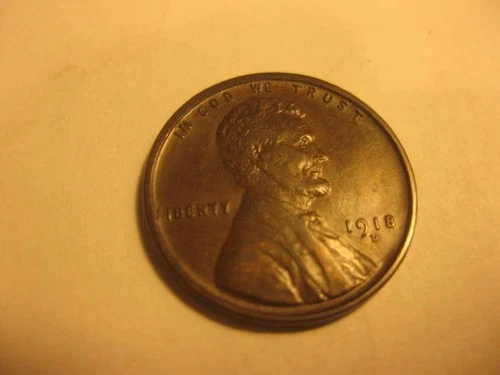 1918-D  Lincoln Cents / XF+