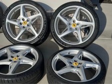 Here Is A Full Set Of Ferrari Original Wheels Off Of A 458 Italia.