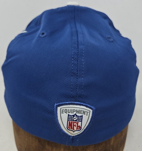 NFL Indianapolis Colts Sombrero Reebok Auténtico Lateral Gorra Elastizada Ajustada Sombrero - Imagen 5 de 10