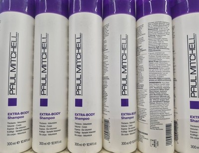 Paul Mitchell Extra Body Shampoo   Thickens & Volumizes Fine Hair Salon Quality