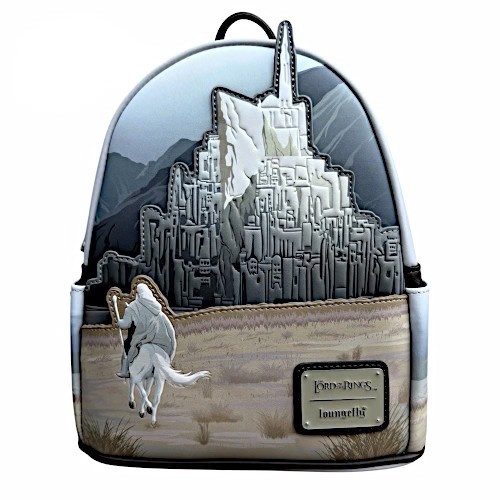 Loungefly Lord of the Rings Minas Tirith Gandalf Shadowfax Mini Backpack NEW