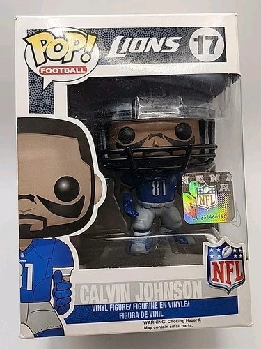 Funko Pop! Calvin Johnson Detroit Lions #17 NFL  Football