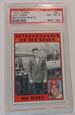 1972 Topps - Boyhood Photos of the Stars Joe Torre #341 PSA 8