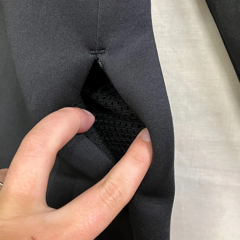 Chaqueta Tri-Mountain Mujer Negra Capa Media Tejida FL7000 Cremallera Completa Bolsillos con Cremallera Foto 4 de 4