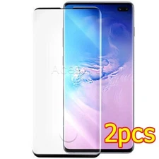 High Responsivity Tempered Glass Screen Protector f Samsung Galaxy S10+ SM-G975U