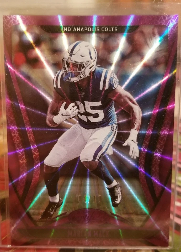Marlon Mack 2020 Panini Certified /10 Colts - Image 2 of 4