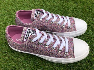 purple sparkly trainers