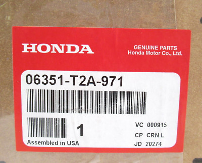 Genuine OEM Honda 06351-T2A-971 Ignition Lock Cyl 13-17 Accord 13