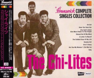 The Chi-Lites Brunswick Complete Singles A's & B's Collection New CD